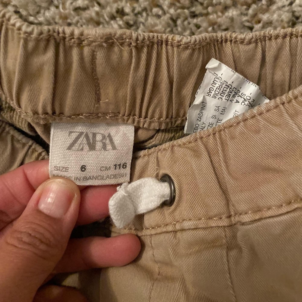 Boyz Zara Khakis, sz 6, VGUC